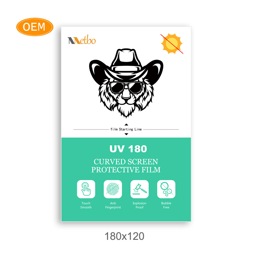 UV screen protector sheet