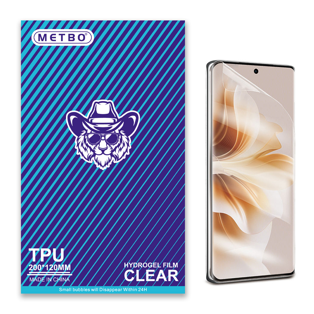 200*120mm HD clear Hydrogel Screen Protector Sheet